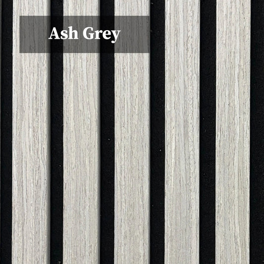GRANDEUR® Acoustic Square Wall Panels 60 x 60cm (SET of 4) - Ash Grey