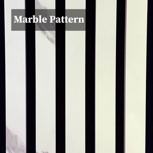 GRANDEUR® Acoustic Slatted Wall Panels 240 x 60cm - White Marble