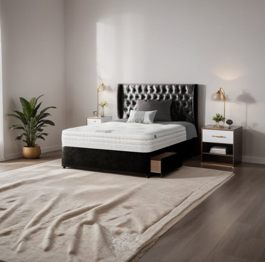 Regina 54 Chesterfield Piovere Wingback Divan