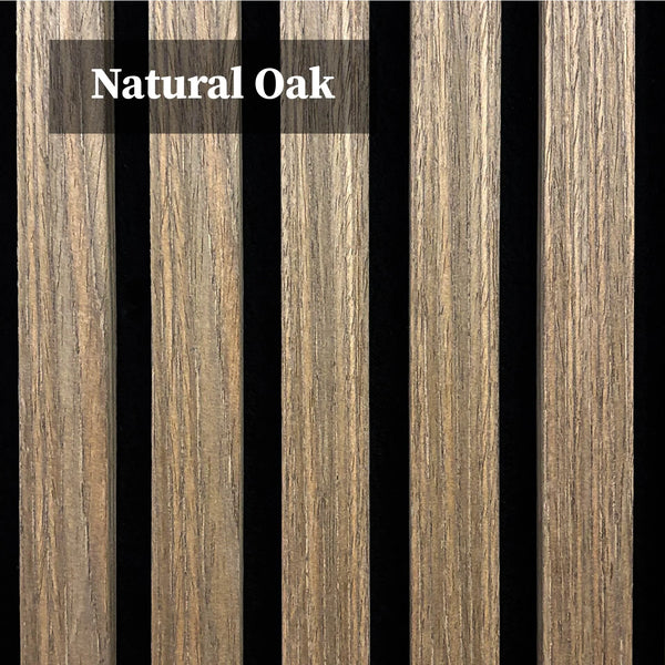 GRANDEUR® Acoustic Square Wall Panels 60 x 60cm (SET of 4) - Natural Oak