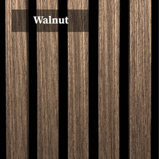 GRANDEUR® Acoustic Square Wall Panels 60 x 60cm (SET of 4) - Walnut (Dark Oak)