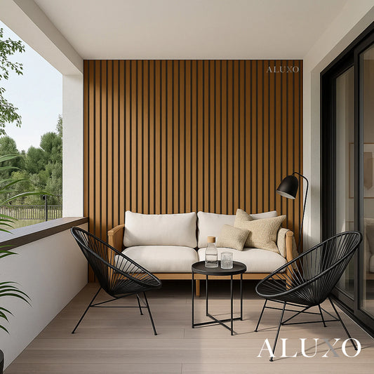 GRANDEUR® Exterior Wall Panel Composite Cladding Light Oak┃150cm / 180cm / 290cm