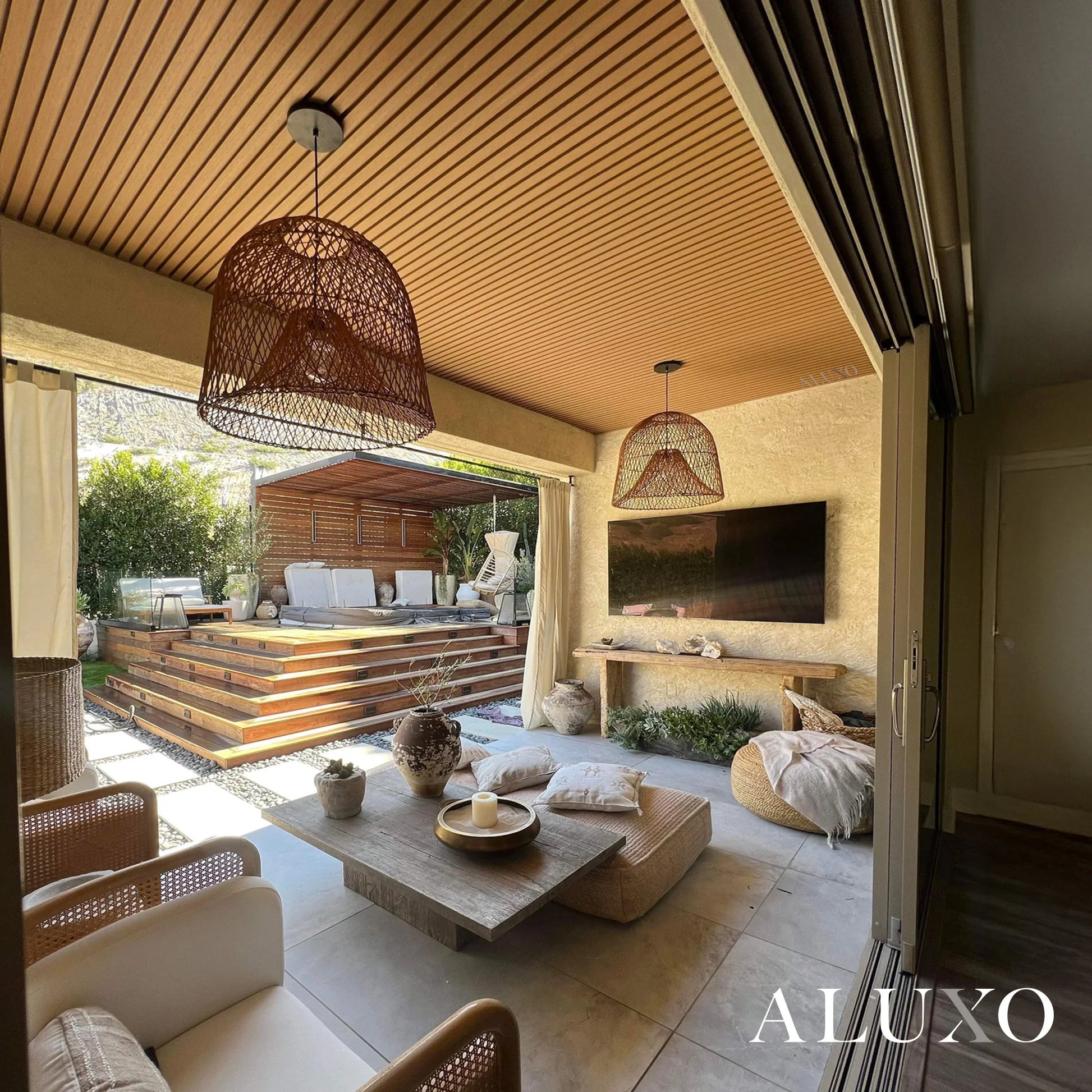 GRANDEUR® Exterior Wall Panel Composite Cladding Light Oak┃150cm / 180cm / 290cm