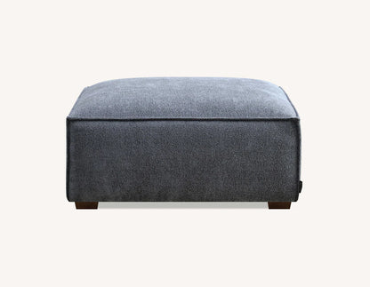 Dakota 4-Seater Sofa with Chaise – Charcoal Grey Bouclé