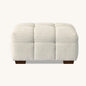 Tribeca Sofa Collection in Oatmeal Beige Bouclé – 3/4 Seater Sofa, Armchair & Footstool