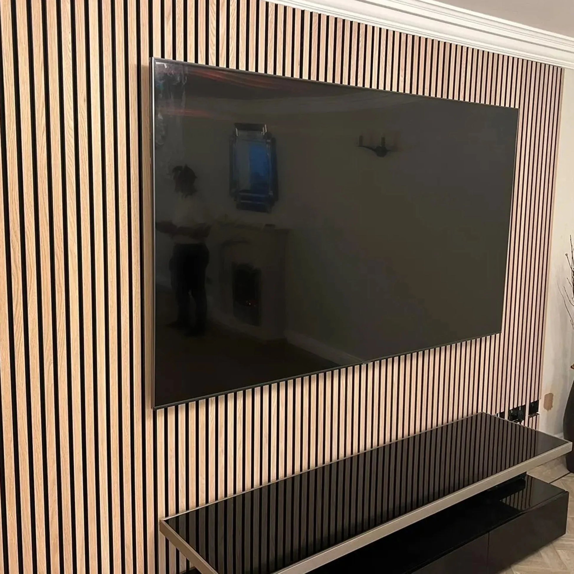 GRANDEUR® Acoustic Slatted Wall Panels 240 x 60cm - Light Oak